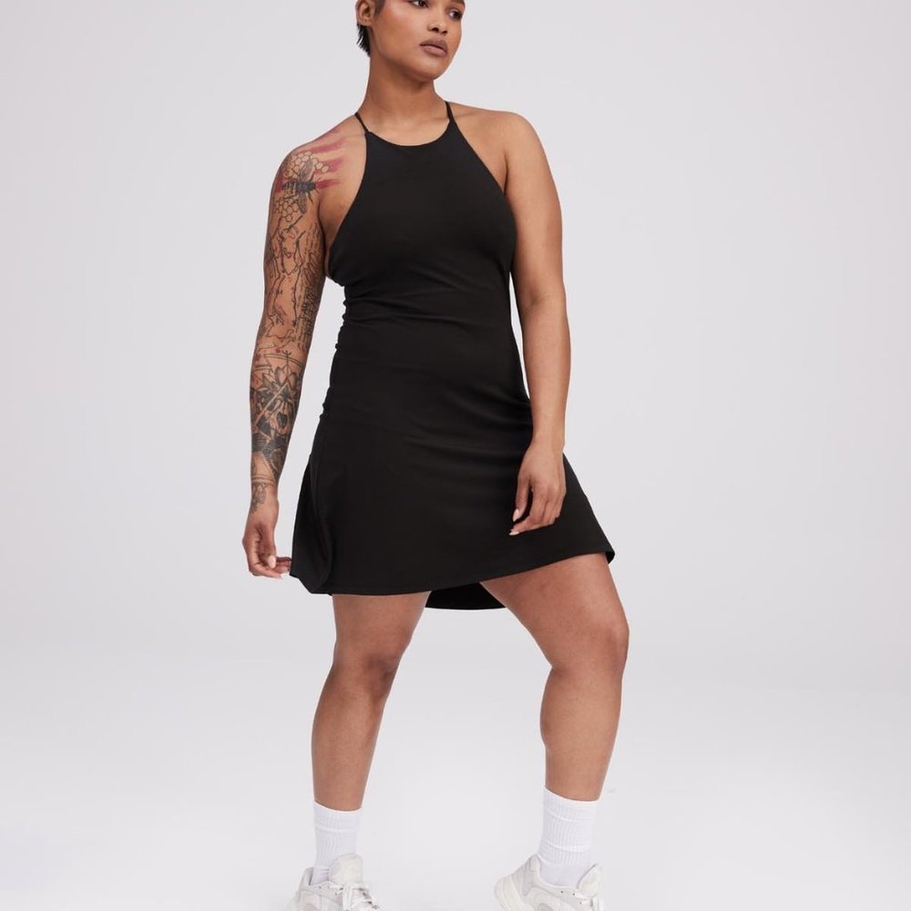 Girlfriend Collective Black Undress